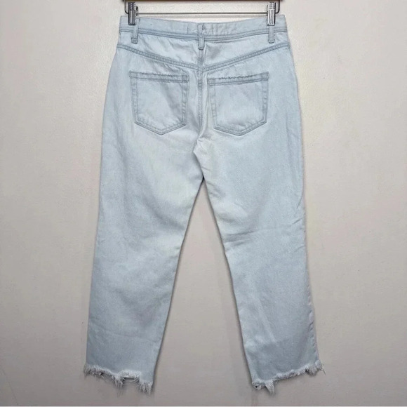 Free People Womens 25 Maggie Mid Rise Distressed Jeans - Picture 13 of 15
